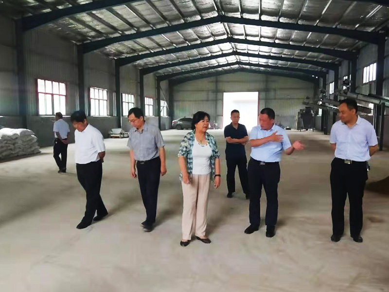 省畜牧獸醫局來我司調研