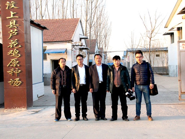 中央七套《農廣天地》欄目組來公司拍攝節目